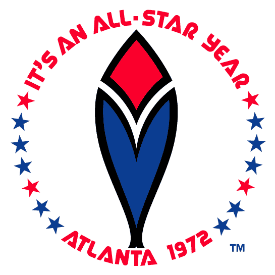 MLB All-Star Game 1972 Primary Logo iron on transfers for clothing